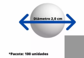 Bola de Isopor 2cm (20mm) -10 Unidades