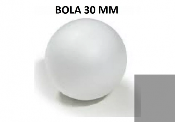 Bola de Isopor 3cm (30mm) - 10 Unidades